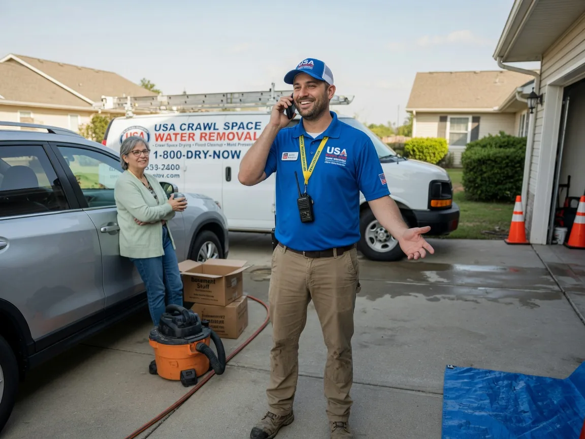 Crawl Space Water Removal Saint Helen, MI FAQs